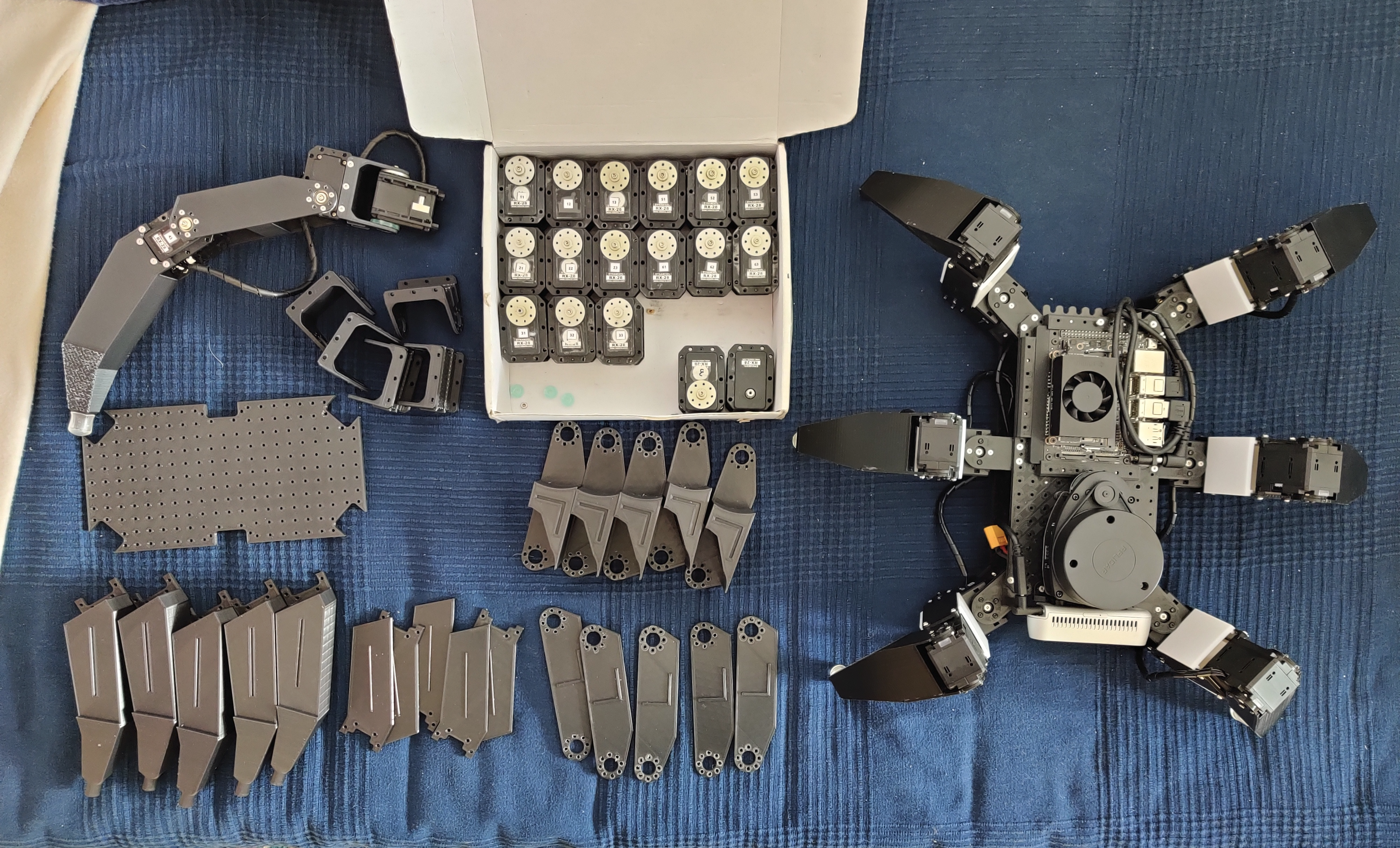 Mark 3 — all components laid out