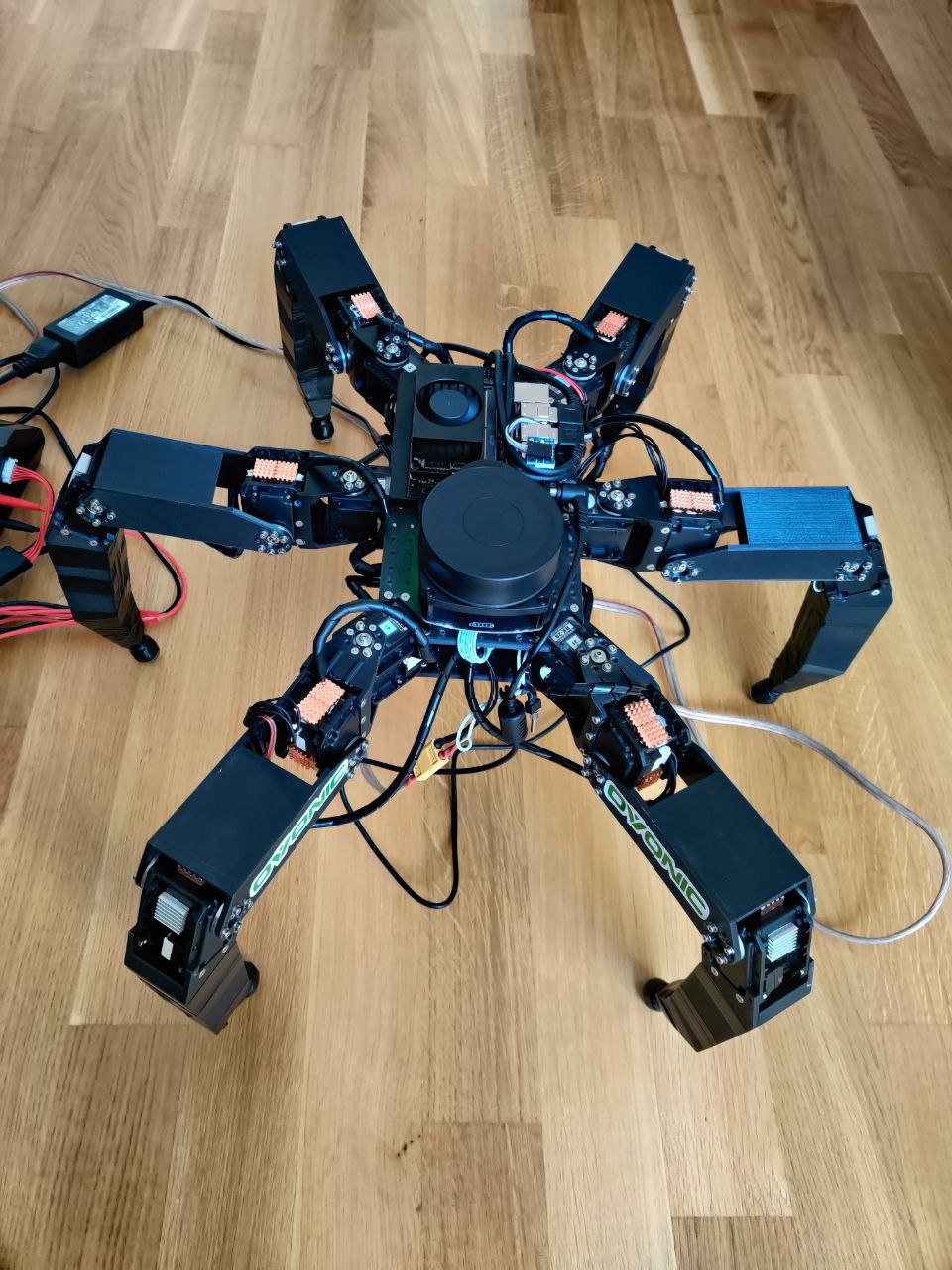 Mark 3 — servo joint detail