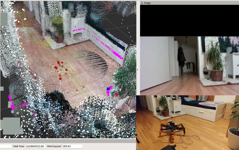 Mark 3 — RViz SLAM visualization